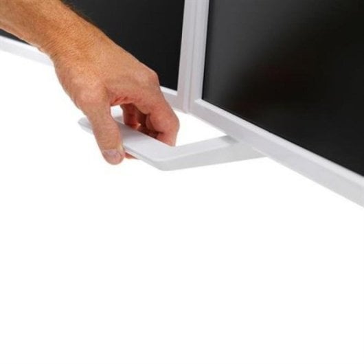 Braccio Monitor Doppio Ergotron HX Series 45-476-216 Regolabile Bianco