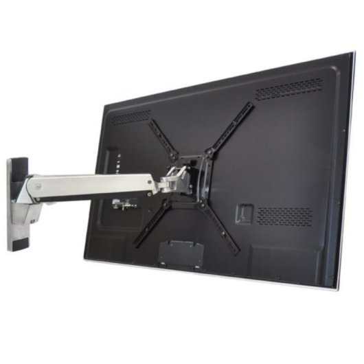 Soporte de Pared Ergotron Interactive Arm VHD Ajuste de Altura 31,8kg 30-60" Aluminio/Negro