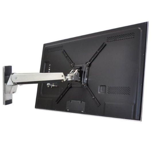 Soporte de Pared Ergotron Interactive Arm VHD Ajuste de Altura 31,8kg 30-60" Aluminio/Negro