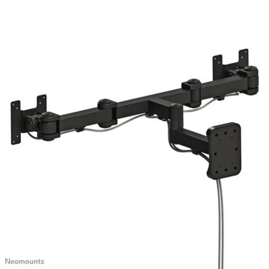 Soporte de pared Neomounts FPMA-W960D doble monitor 10-27" VESA 75/100 ajuste total negro