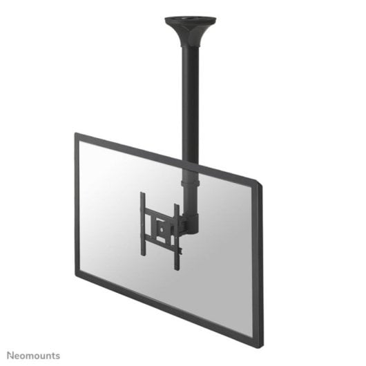 Soporte de techo Neomounts FPMA-C200BLACK para monitor/TV 10-40" ajuste altura, giro e inclinación, 20 kg, VESA 200x200,