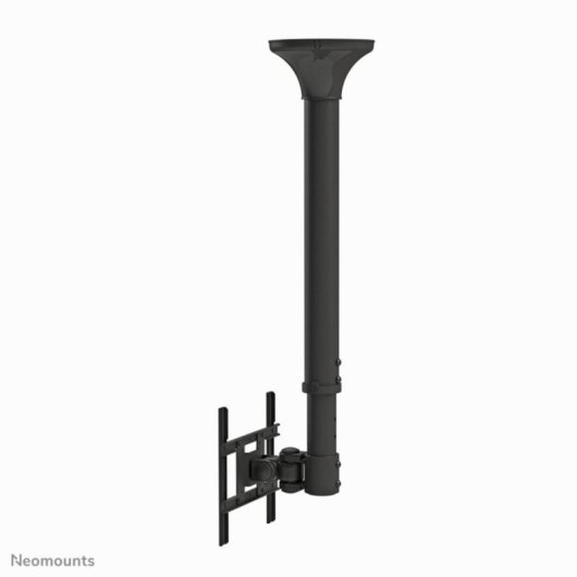 Soporte de techo Neomounts FPMA-C200BLACK para monitor/TV 10-40" ajuste altura, giro e inclinación, 20 kg, VESA 200x200,