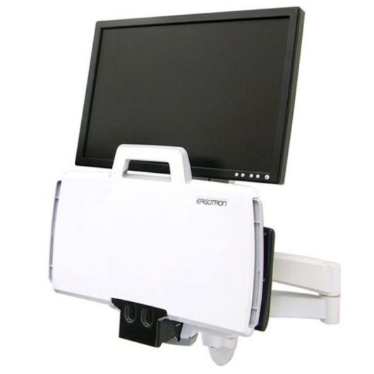 Soporte para Monitor Ergotron Combo 200 Brazo Extensible Blanco hasta 8,2 kg 24" Pared