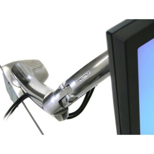 Brazo para monitor Ergotron MX Series Desk Mount, 13,6kg, 76,2cm, aluminio, VESA 75/200