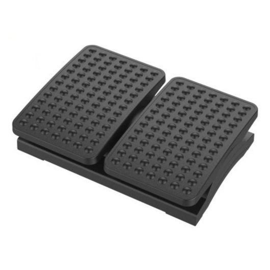 Reposapiés Archivo 2000 5116 GF Poliestireno Negro Ergonomía Ajuste Altura 43x32cm