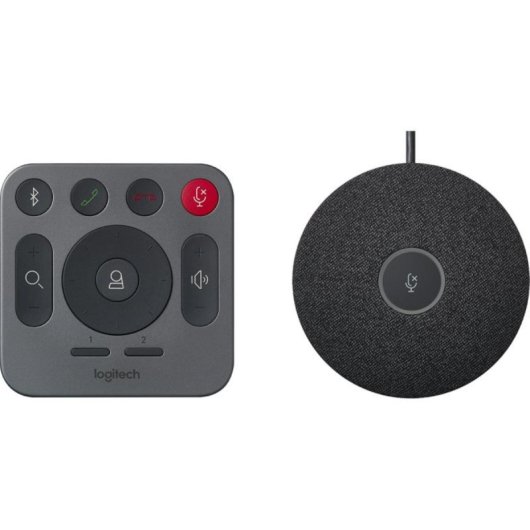 Sistema de videoconferencia Logitech Large Room 4K Ultra HD Zoom 15x Pantalla Táctil Grafito