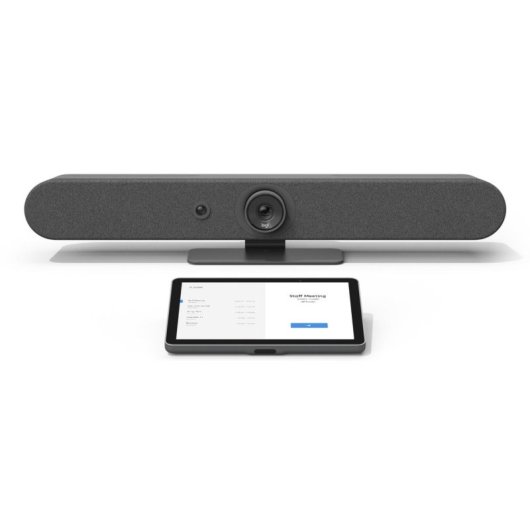 Barra de videoconferencia Logitech Rally Bar Mini + Tap IP 4K Ultra HD 10.1" Grafito