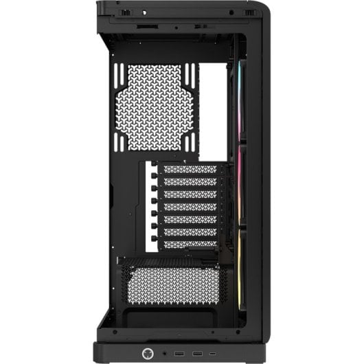 Boîtier Corsair 4500X LX-R RGB Verre trempé Midi Tower Noir 2x140 mm USB 3.2 Type-C