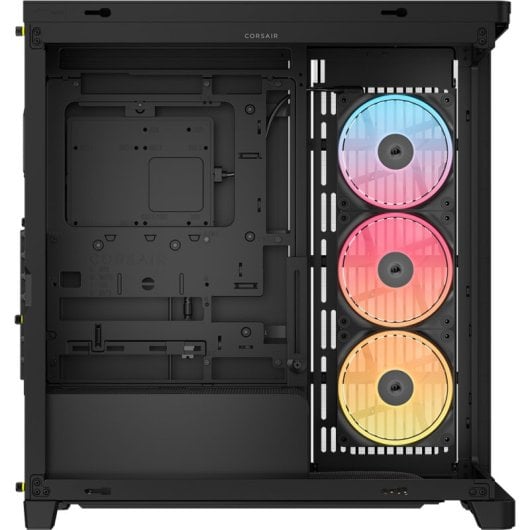 Boîtier Corsair 4500X LX-R RGB Verre trempé Midi Tower Noir 2x140 mm USB 3.2 Type-C