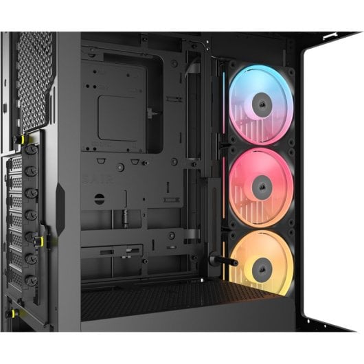 Boîtier Corsair 4500X LX-R RGB Verre trempé Midi Tower Noir 2x140 mm USB 3.2 Type-C