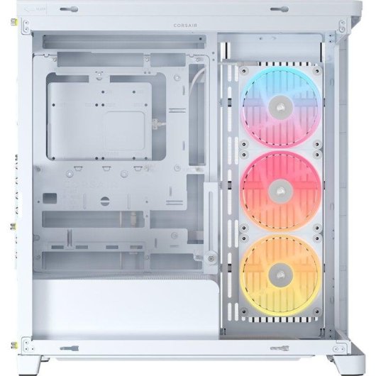 Torre Corsair 4500X LX-R RGB Midi Tower Vidro Temperado USB-C Branco