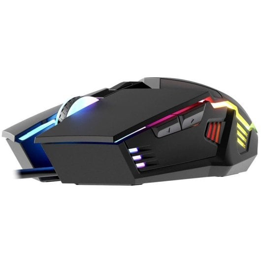 Tempest Calamity Combo 3 en 1 Gaming Teclado + Ratón + Alfombrilla Teclado Francés
