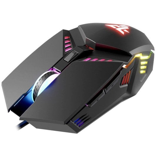 Tempest Calamity Combo 3 en 1 Gaming Teclado + Ratón + Alfombrilla Teclado Francés