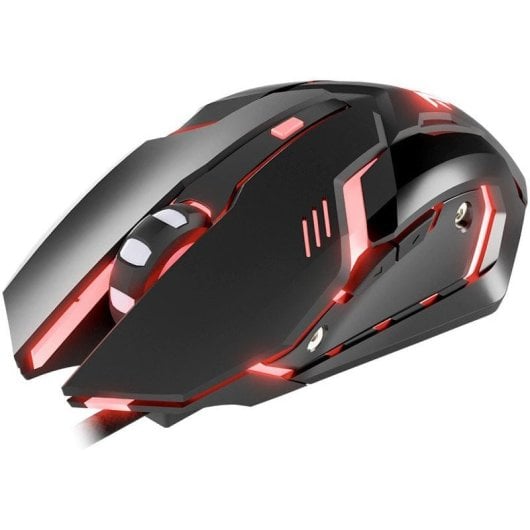 Tempest Oblivion Combo Gaming Teclado (Layout Alemán) + Auriculares + Ratón + Alfombrilla