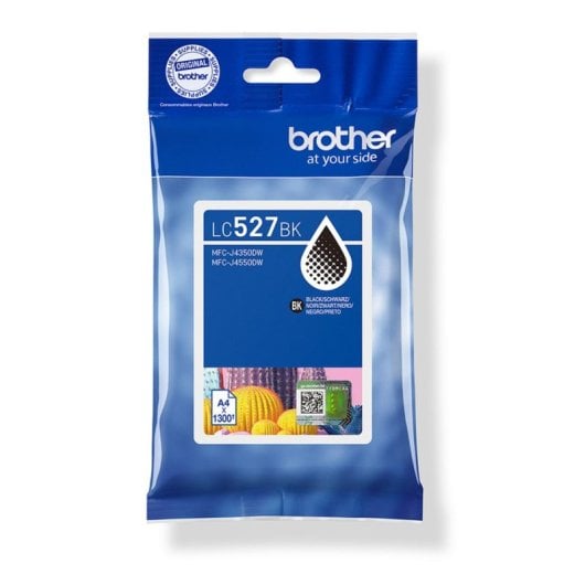 Cartuccia Brother LC527BK Nero 1300 pagine Tinta a pigmenti Pack singolo