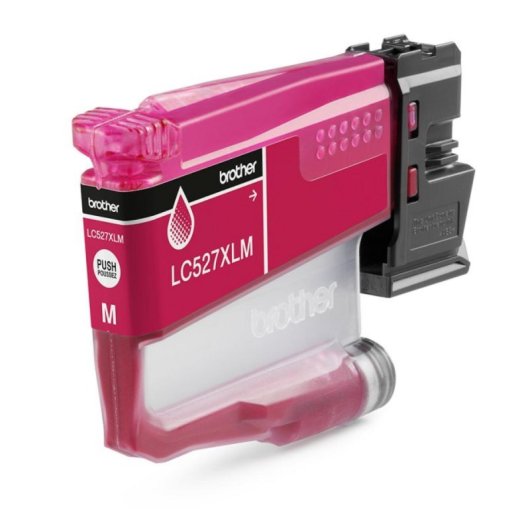 Cartuccia d'inchiostro Brother LC527XLM Magenta Alto rendimento XL Pack individuale Cartuccia d'inchiostro Brother LC527XLM Magenta Alto rendimento XL Pack individuale