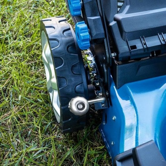 Cortacésped Cecotec Terrenator 3200.46 Total Z gasolina 145cc 46cm acero 4 en 1 ruedas XXL