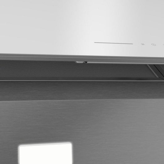 Cappa Aspirante Beko BHCA96641BWHS 441 m³/h Bianco LED Touch 3 Velocità Cappa Aspirante Beko BHCA96641BWHS 441 m³/h Bianco LED Touch 3 Velocità