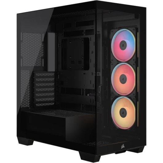 Corsair 3500X LX-R RGB Boîtier Moyen Tour en Verre Trempé pour PC