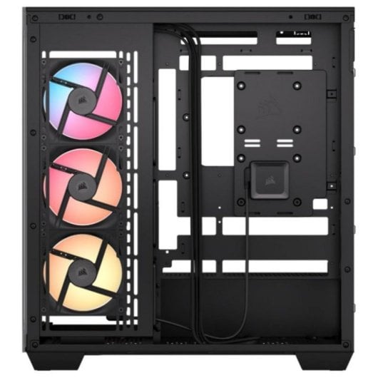 Corsair 3500X LX-R RGB Boîtier Moyen Tour en Verre Trempé pour PC