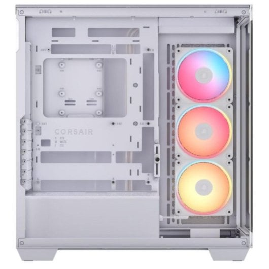 Corsair 3500X LX-R RGB Boîtier Moyen Tour en Verre Trempé avec Ventilateurs RGB Préinstallés