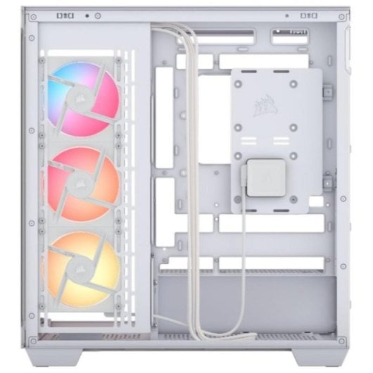 Corsair 3500X LX-R RGB Boîtier Moyen Tour en Verre Trempé avec Ventilateurs RGB Préinstallés
