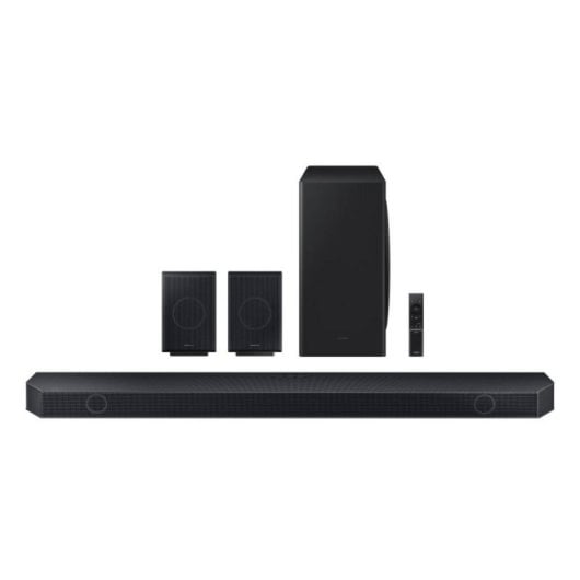 Barra de Sonido Samsung HW-Q930D 9.1.4ch Wireless Dolby Atmos Q-Symphony Subwoofer WiFi Bluetooth Alexa