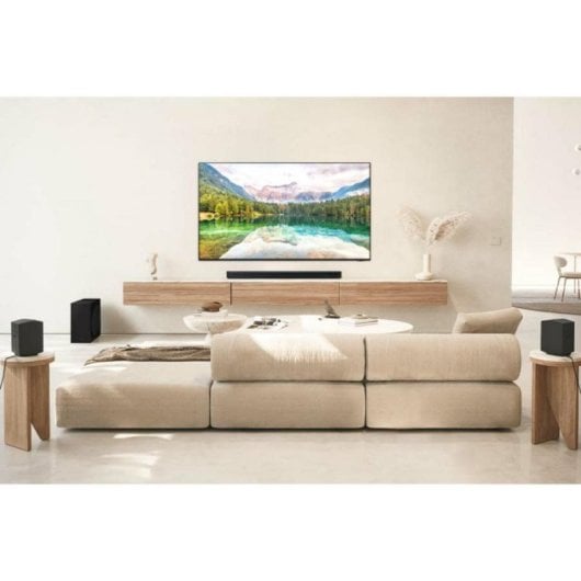 Barra de Sonido Samsung HW-Q930D 9.1.4ch Wireless Dolby Atmos Q-Symphony Subwoofer WiFi Bluetooth Alexa