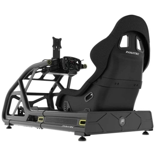Cockpit Fanatec ClubSport GT Simulación Carreras Acero Ajustable Monitor VESA Negro Bundle