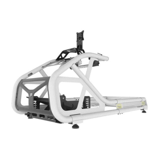 Cockpit Fanatec ClubSport GT Simulación Carreras Acero Ajustable Monitor VESA Blanco Bundle