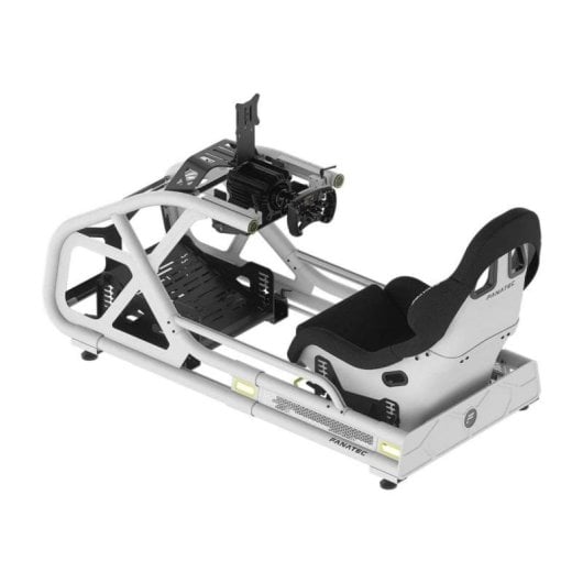 Cockpit Fanatec ClubSport GT Simulación Carreras Acero Ajustable Monitor VESA Blanco Bundle