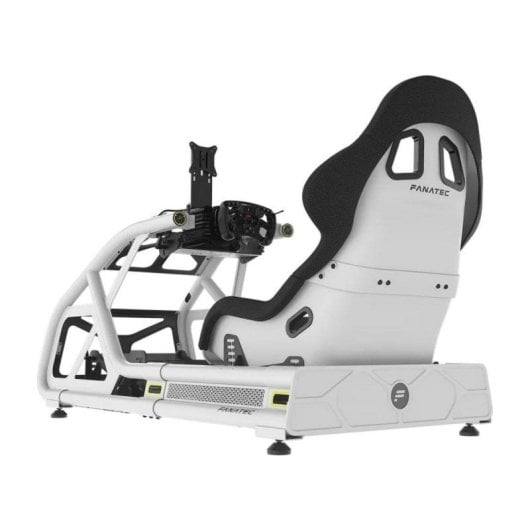 Cockpit Fanatec ClubSport GT Simulación Carreras Acero Ajustable Monitor VESA Blanco Bundle