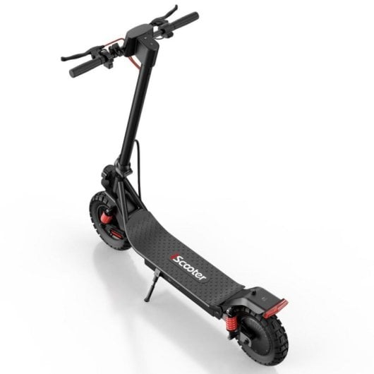 iScooter i10 Pro 800W 48V 15Ah Pneu de 10" Aplicação IP54 Scooter Elétrica Dobrável Preta