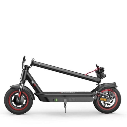 iScooter i10 650W 40km/h 45km de alcance Dupla suspensão 10" App LED Scooter elétrica