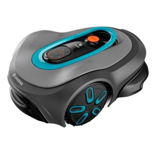 Tondeuse robot Gardena Smart SILENO Max 1 200 m² avec IA et Bluetooth, double disque de coupe