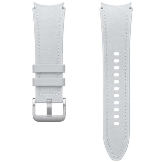Correa Samsung ET-SHR95SSEGEU Galaxy Watch6 Plata Híbrida Cuero Vegano 66% Bio