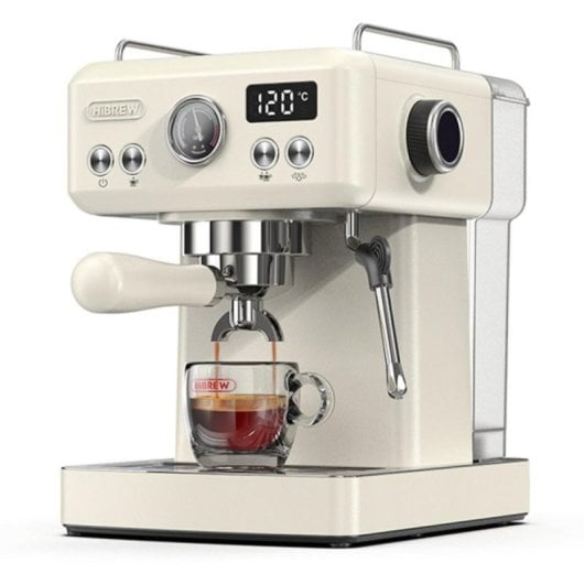 HiBREW H10A Espressomaschine, 20 Bar, 1350 W, 1,8 l, Edelstahl, programmierbar