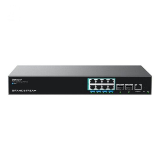 Switch gestito Layer 3 Grandstream GWN7821P a 24 porte, 8x 2,5 GbE PoE, 240 W
