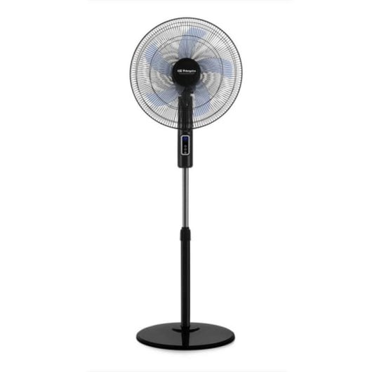 Ventilador de pie SF 1340 45W, 3 velocidades, mando a distancia, panel táctil, oscilante, altura regulable 130cm