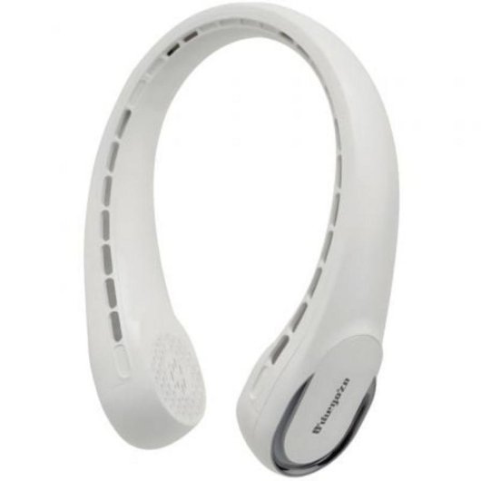 Mini Ventilador de Cuello Orbegozo NF 4500 3W 3 Velocidades Motor DC Silencioso Batería 3600mAh