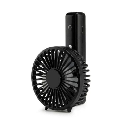 Ventilador portátil HF 1800 4 velocidades digital táctil USB-C 2000 mAh sobremesa