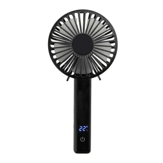 Ventilador portátil HF 1800 4 velocidades digital táctil USB-C 2000 mAh sobremesa