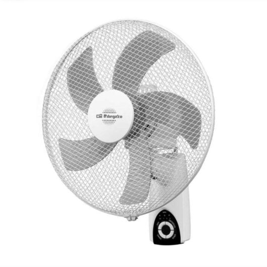 Ventilador de pared WF 5040 45W 40cm 5 aspas mando a distancia temporizador silencioso