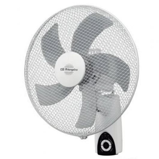 Ventilador de pared WF 5040 45W 40cm 5 aspas mando a distancia temporizador silencioso