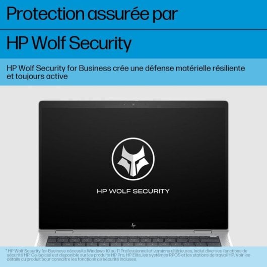 Portable HP Elite x360 1040 G11 14" Intel Core Ultra 7 16Go 512Go SSD Argent