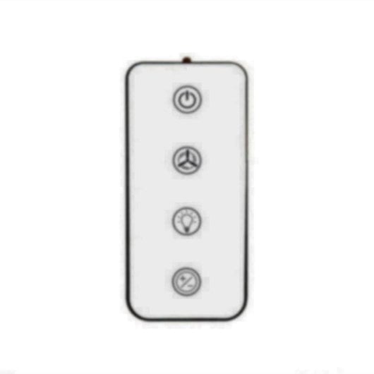 Ventilateur de plafond CP 152038 avec moteur CC ultra-silencieux de 5 W, LED SMD à intensité variable de 10 W et télécommande