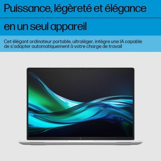 Portátil HP EliteBook 1040 G11 14" Intel Core Ultra 7 16GB 512GB SSD Argent