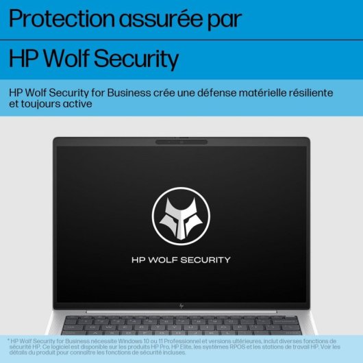 Portátil HP EliteBook 1040 G11 14" Intel Core Ultra 7 16GB 512GB SSD Argent