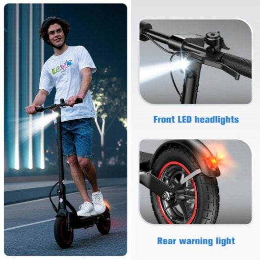 Patinete eléctrico iScooter W6 Motor 500W 35km/h 30km autonomía app y plegado ultra ligero
