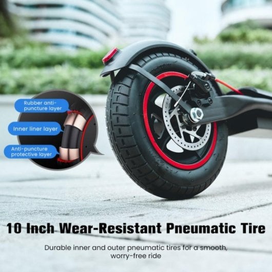 Patinete eléctrico iScooter W6 Motor 500W 35km/h 30km autonomía app y plegado ultra ligero